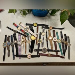 Assorted Vintage Wristwatches Collection